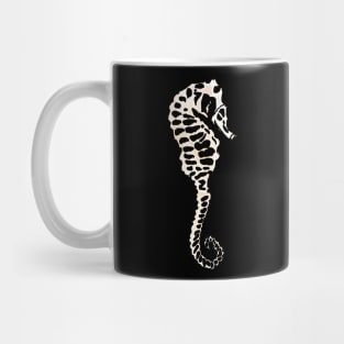 Seahorse Skeleton Mug